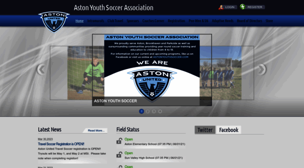 astonyouthsoccer.com