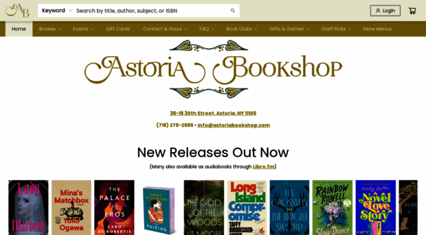 astoriabookshop.com