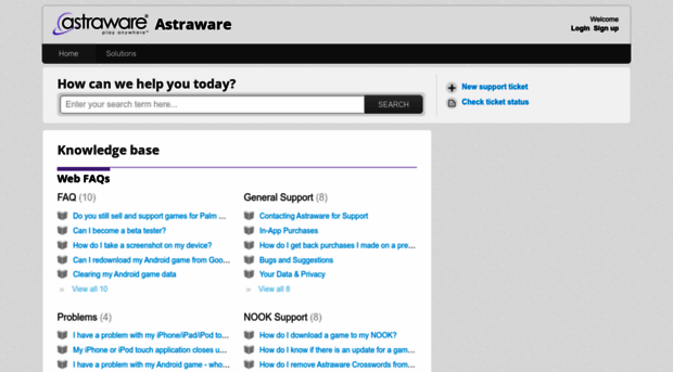 astraware.freshdesk.com