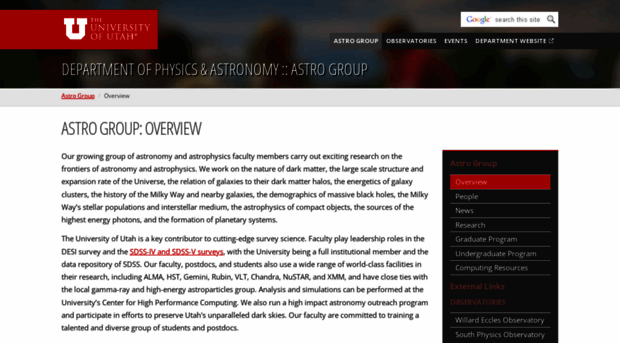 astro.utah.edu