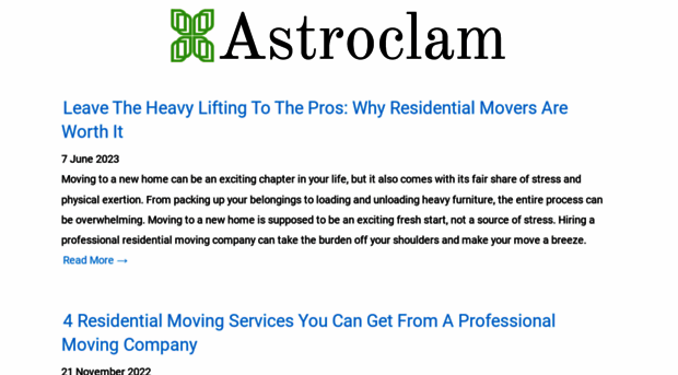 astroclam.com