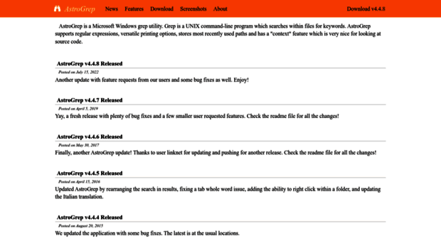 astrogrep.sourceforge.net