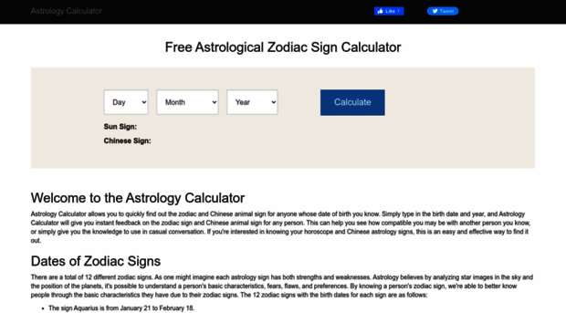 astrologycalculator.com