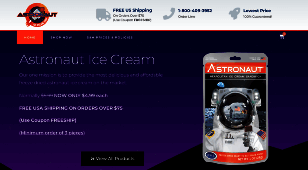 astronauticecreamshop.com