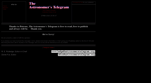 astronomerstelegram.org