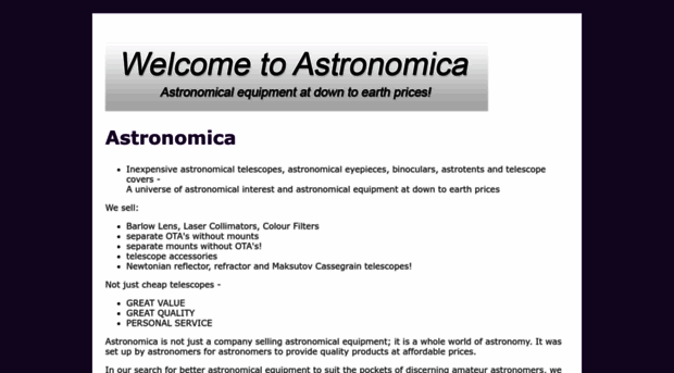 astronomica.co.uk