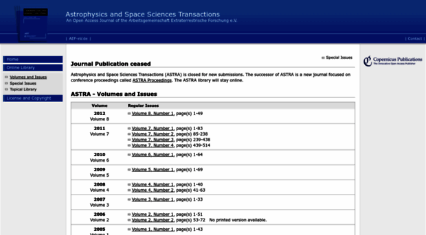 astrophys-space-sci-trans.net