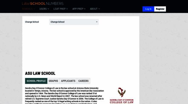 asu.lawschoolnumbers.com