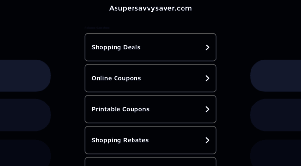 asupersavvysaver.com