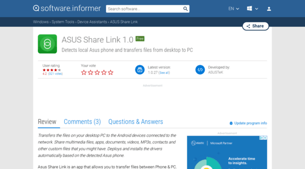 asus-share-link.software.informer.com