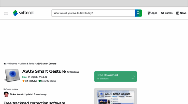 asus-smart-gesture.en.softonic.com