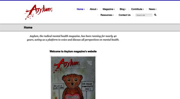 asylummagazine.org