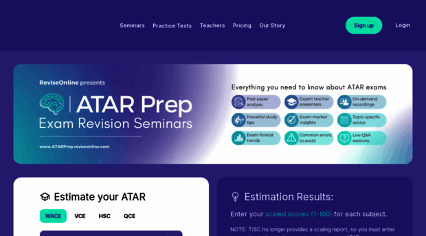 atarcalc.reviseonline.com