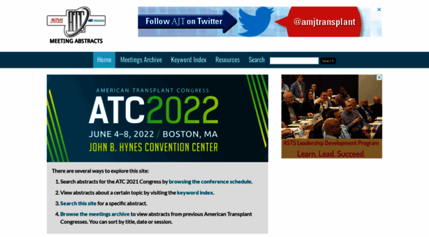 atcmeetingabstracts.com