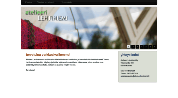 atelieerilehtiniemi.fi