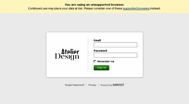 atelierdesign.harvestapp.com