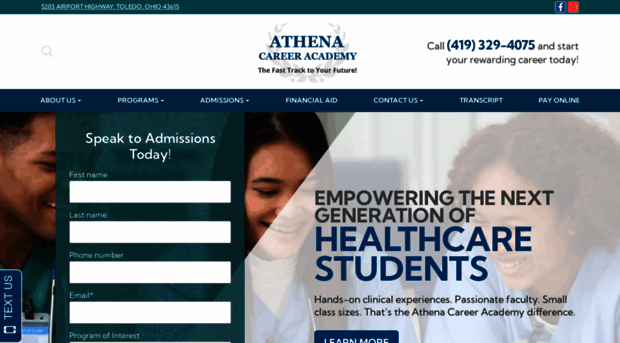 athenacareers.edu