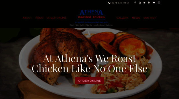 athenachicken.com