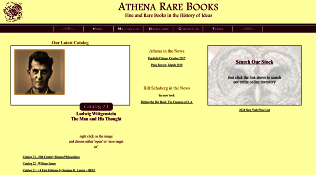 athenararebooks.com