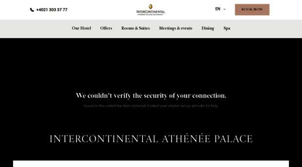 atheneepalace.intercontinental.com