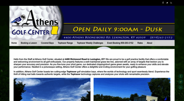 athensgolfcenter.com