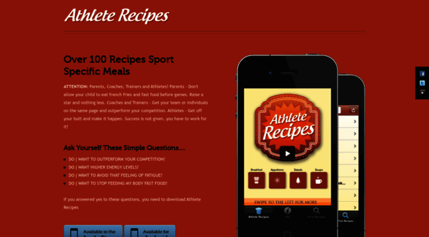 athleterecipes.com