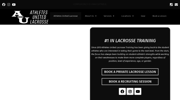 athletesunitedlacrosse.com