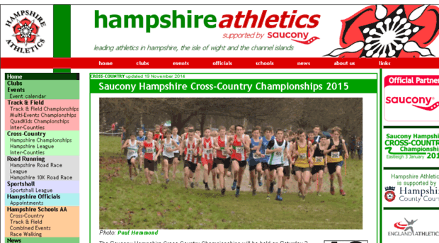 athletics.hampshire.org.uk