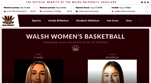 athletics.walsh.edu