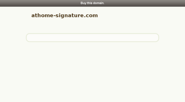 athome-signature.com