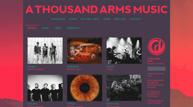 athousandarms.bandcamp.com