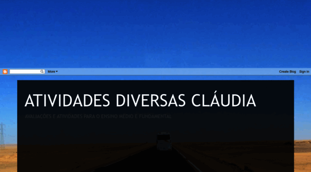 ATIVIDADES DIVERSAS CLÁUDIA: Atividades de Português
