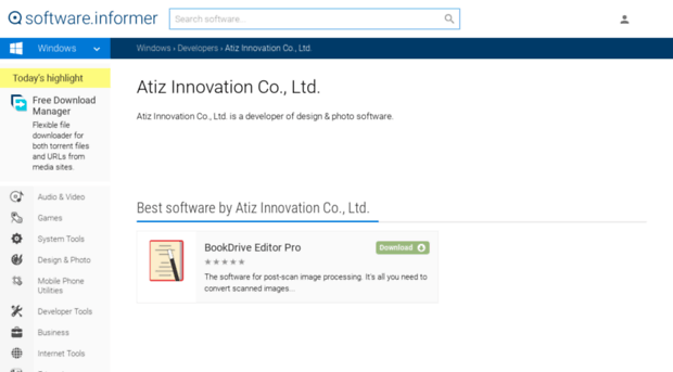 atiz-innovation-co-ltd.software.informer.com