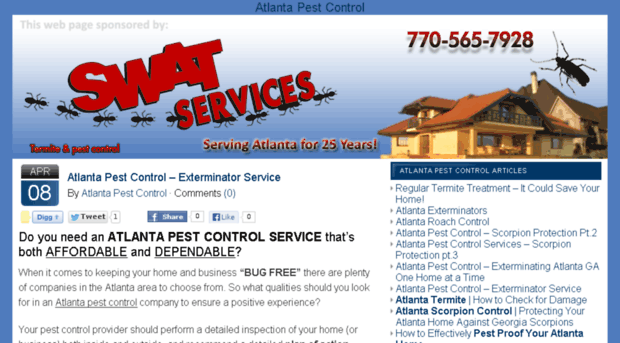 atlanta-pest-control.steadystreamofcustomers.com