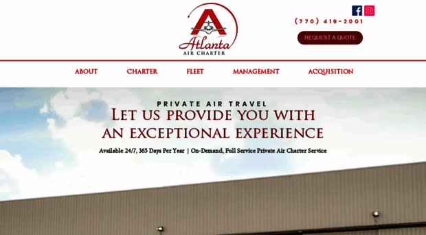 atlantaaircharter.com