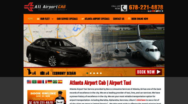 atlantaairportcab.com