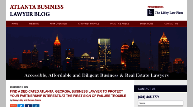 atlantabusinesslawyerblog.com