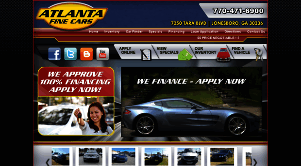 atlantafinecars.net