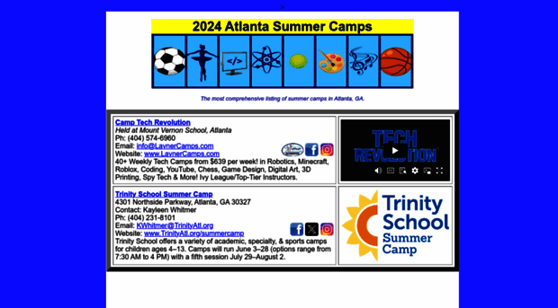 atlantasummercamps.org