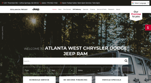 atlantawestchryslerdodgejeepram.com