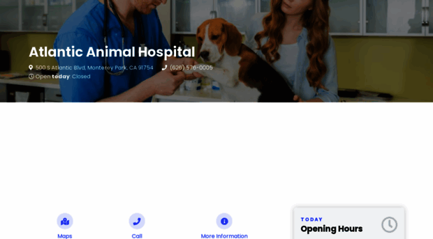 atlantic-animal-hospital.slue.io