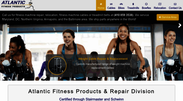 atlanticfitnessrepair.com