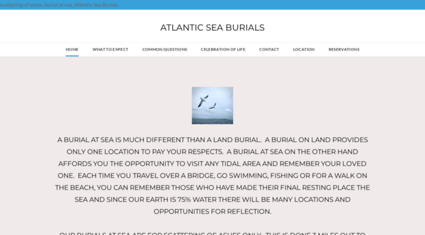 atlanticseaburials.com