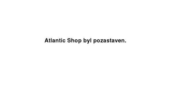 atlanticshop.cz