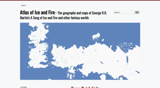 Atlas of Ice and Fire  The geography and maps of George R.R.