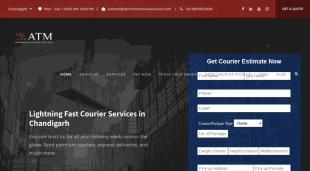 atminternationalcourier.com