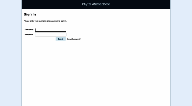 atmosphere.phytel.com - IBM Phytel Product Login - Atmosphere ...