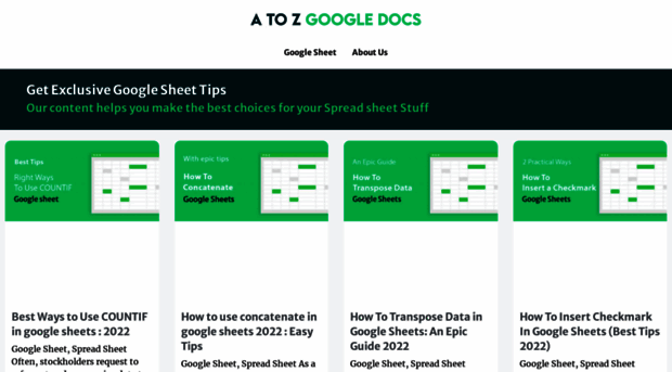 atozgoogledocs.com