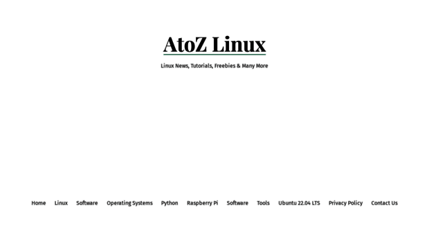 atozlinux.com