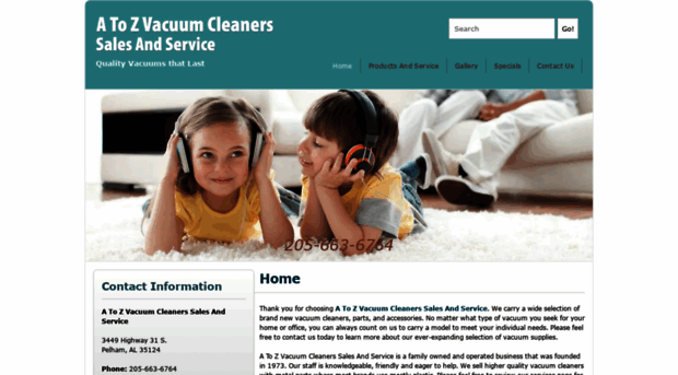 atozvacuumcleaners.com